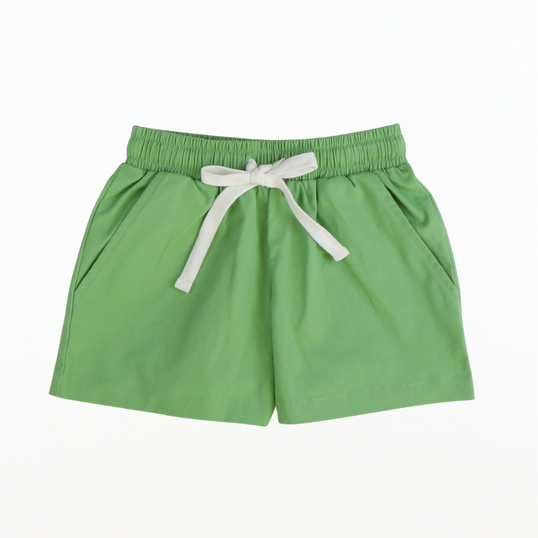 Boys Signature Twill Shorts - Resort Green