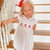 Smocked Apples & Books Collared Dress - White & Light Blue Tiny Dot - Stellybelly