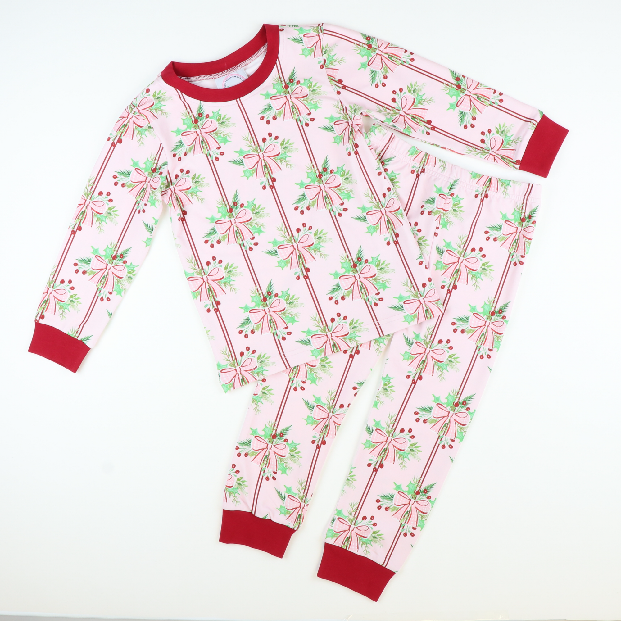 Berries & Bows Knit Pajama Set - Stellybelly