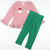 Knit Leggings - Christmas Green - Stellybelly
