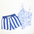 One-Piece Swimsuit - Resort Print - Coastal Blue - Stellybelly