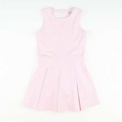 Performance Dress - Light Pink Stripes