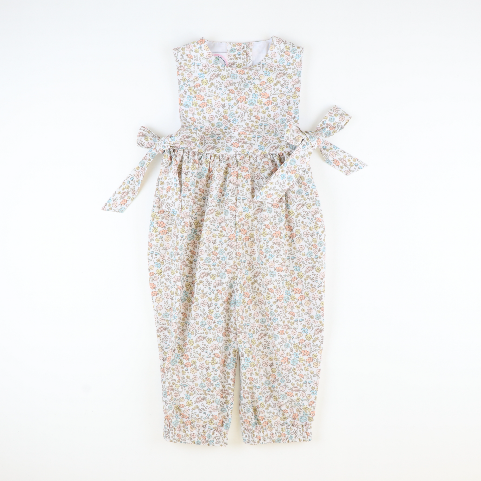 Autumn Floral Girl Long Romper - Stellybelly