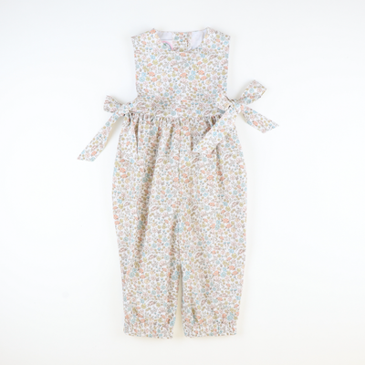 Autumn Floral Girl Long Romper - Stellybelly