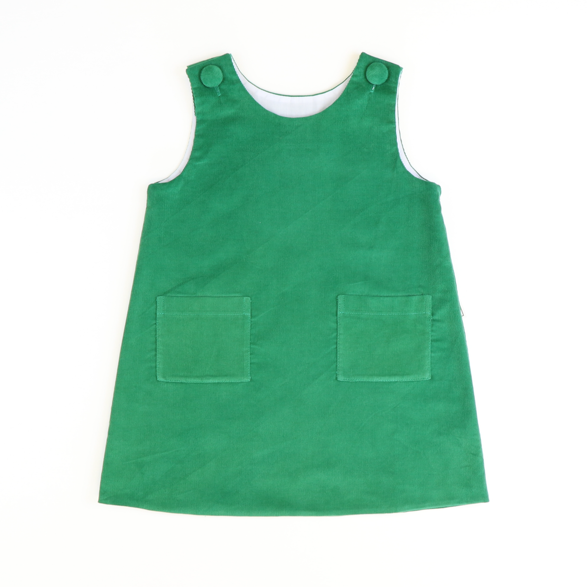 Classic Corduroy Jumper - Christmas Green - Stellybelly