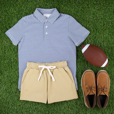Signature Twill Shorts - Khaki