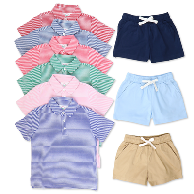 Signature Twill Shorts - Khaki