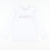 Shadow Stitch Thanksgiving Long Sleeve Shirt - White Knit - Stellybelly