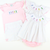 Smocked Pastel Crayons Top & Bloomer Set - Pastel Polka Dot - Stellybelly