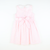 Collared Smocked Dress - Light Pink Floral