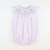 Smocked Cottontail Bunnies Girl Bubble - Light Pink Tiny Dot - Stellybelly