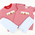 Smocked School House & Buses Knit Shirt & Shorts Set - Red Micro Stripe & Light Blue Knit - Stellybelly