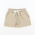 Boys Signature Twill Shorts - Stone