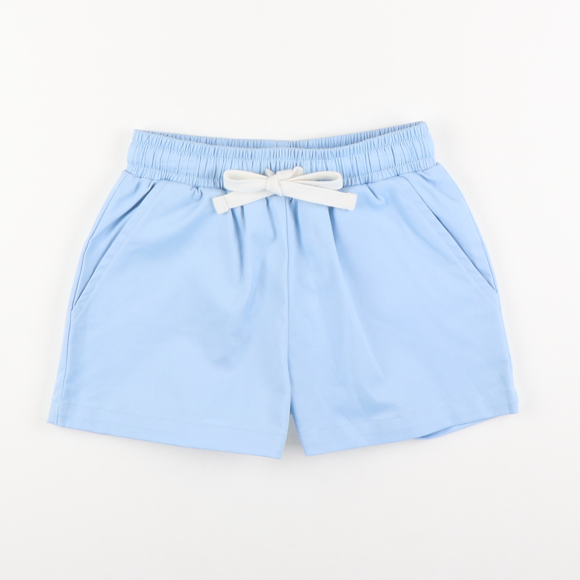 Boys Signature Twill Shorts - Oxford Blue | Stellybelly