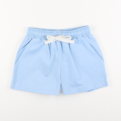 Boys Signature Twill Shorts - Oxford Blue | Stellybelly