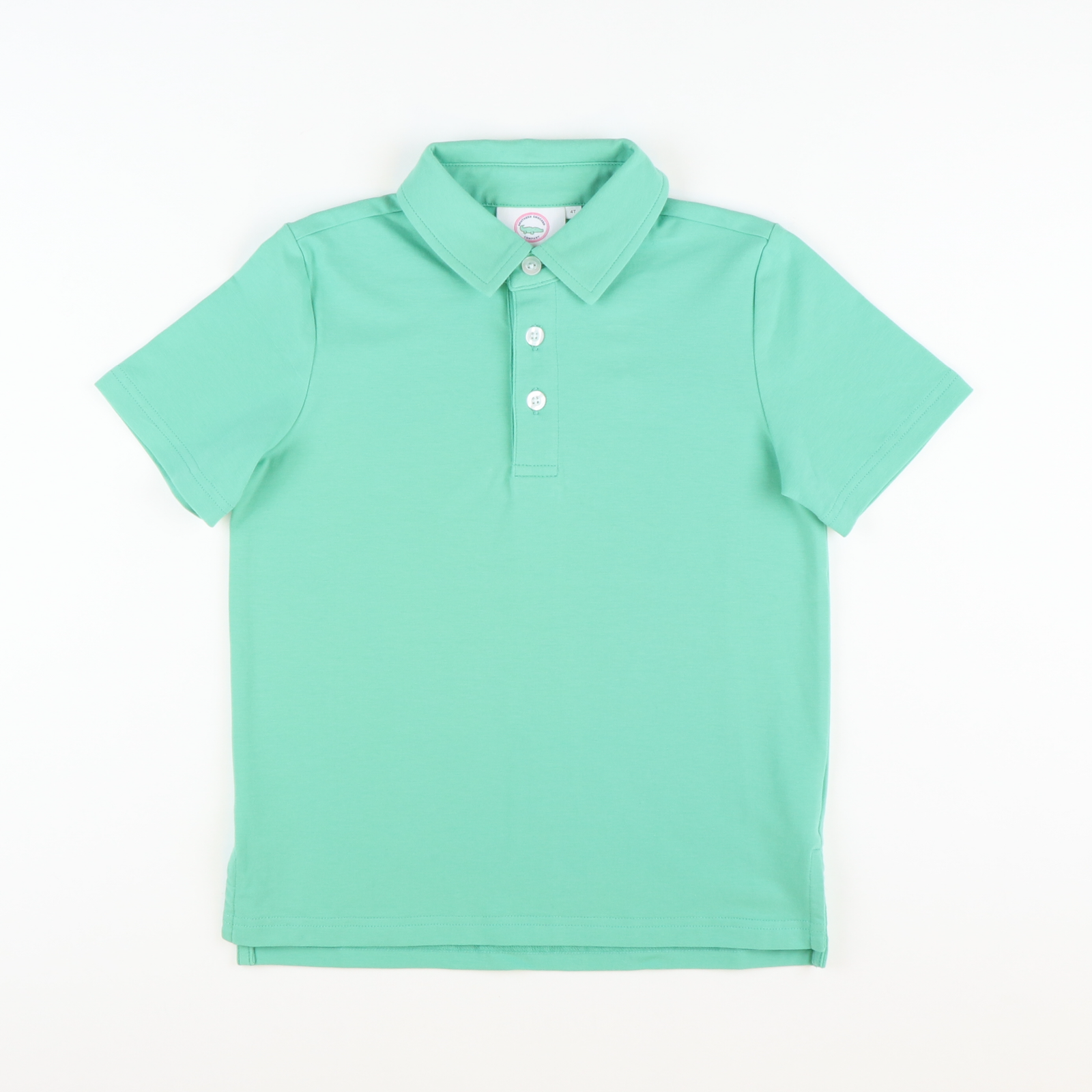 Signature Polo - Seafoam Green Knit