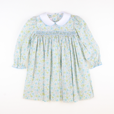 Smocked Wildflowers Dress - Stellybelly