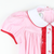 Embroidered Candy Canes Collared Dress - Light Pink Check Flannel - Stellybelly