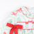 Embroidered Heirloom Christmas Trees Ruffle Girl Bubble - Stellybelly