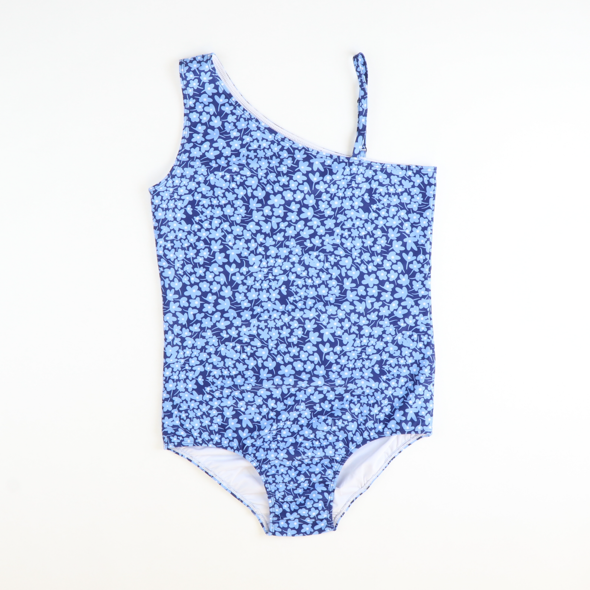 One-Piece Swimsuit - Blue Mountain Beach Floral - Stellybelly