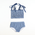 Two-Piece Swimsuit - Nautical Navy Check - Stellybelly