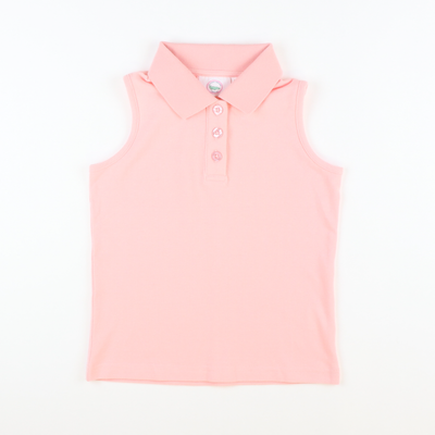 Courtside Girls Polo - Light Pink