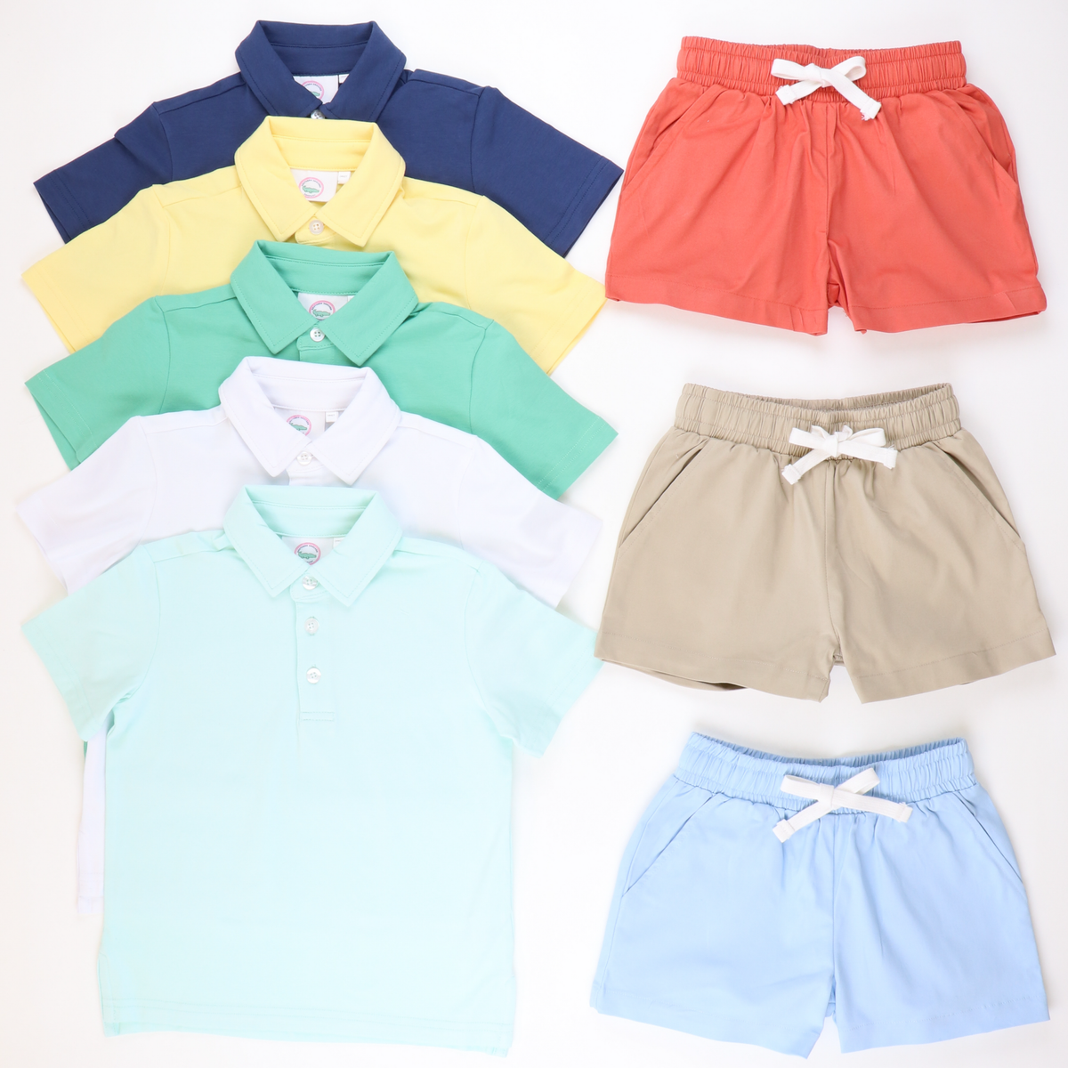 Boys Signature Twill Shorts - Stone