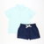 Boys Signature Twill Shorts - Navy