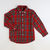 Signature Button Down Collared Shirt - Christmas Plaid