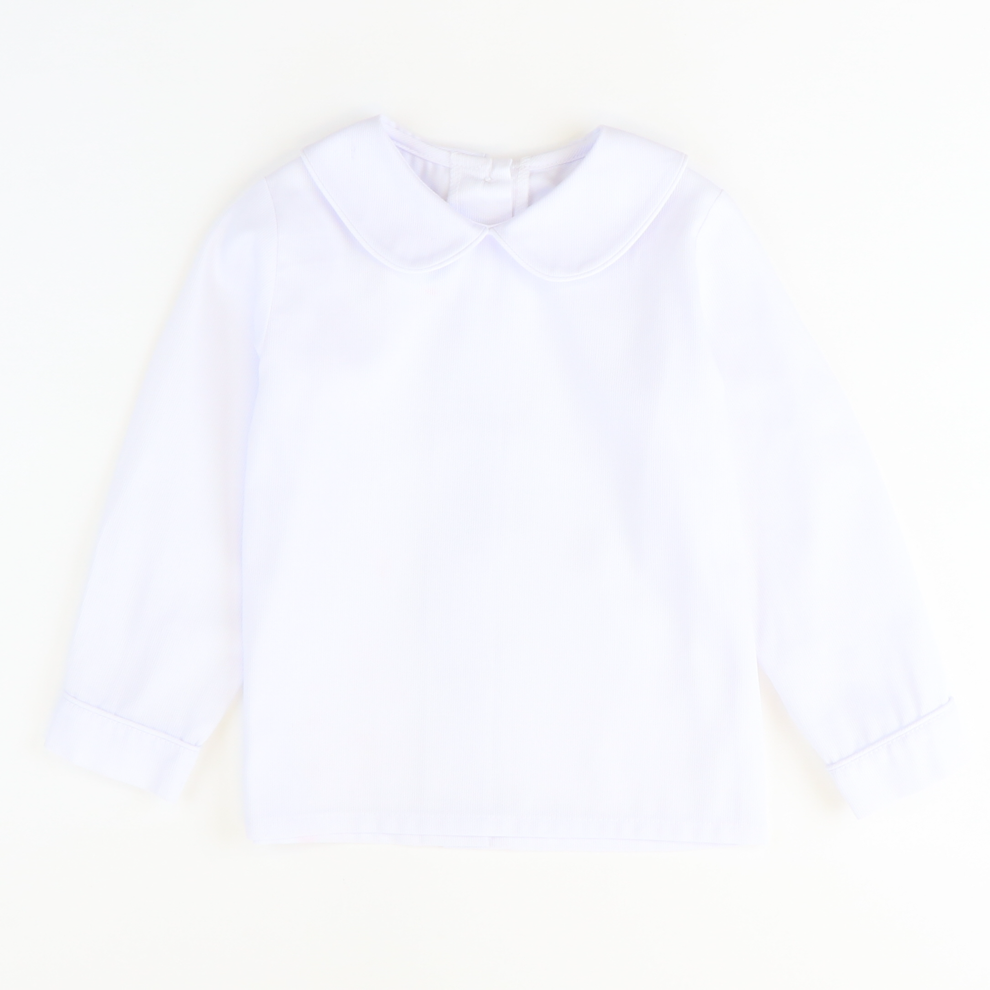 Rounded Collar Shirt - Pique