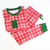Dad's Knit Pajama Set - Crimson Plaid - Stellybelly