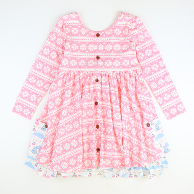Addison Dress - Winter Wonderland - Stellybelly