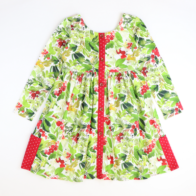 Alexandra Dress - Winter Berries - Stellybelly