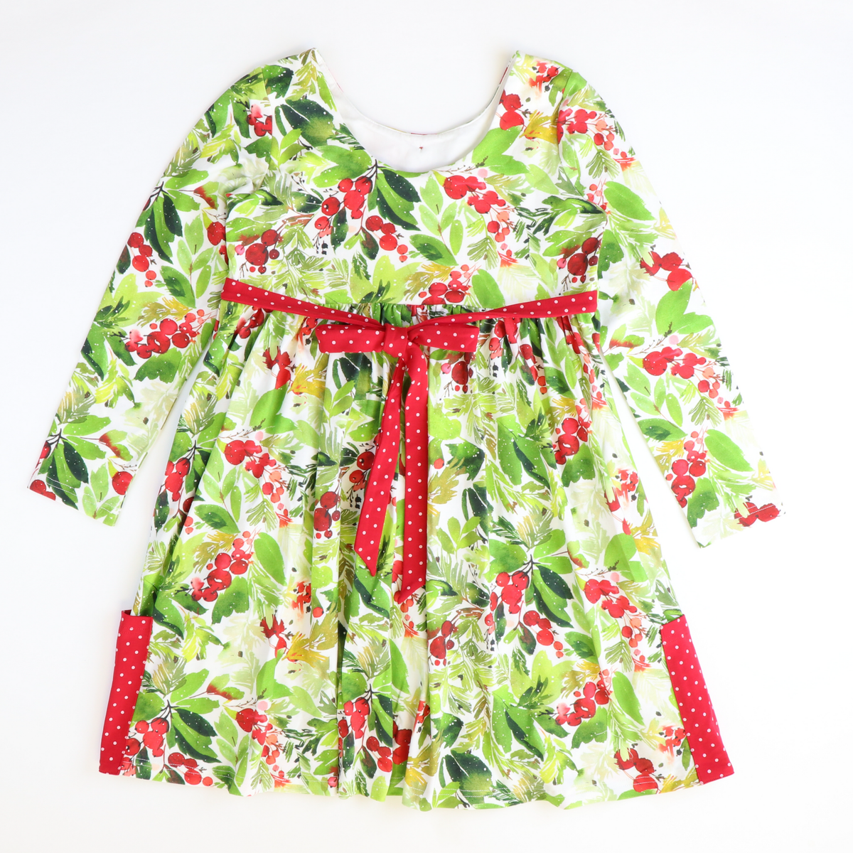 Alexandra Dress - Winter Berries - Stellybelly