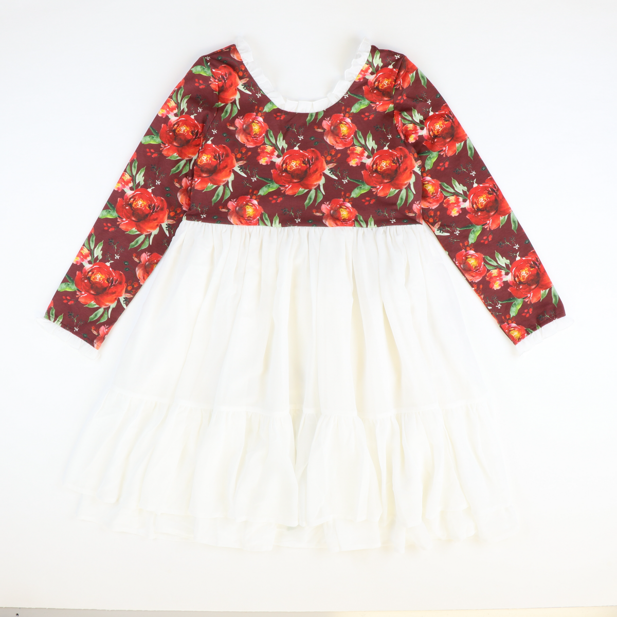 Victoria Dress - Christmas Rose - Stellybelly