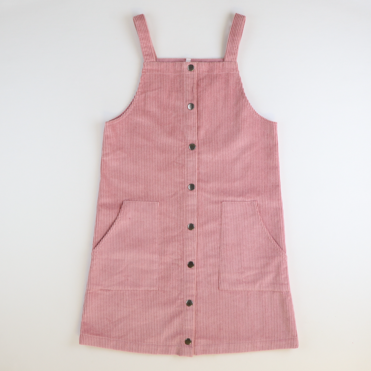 Mauve Button Down Corduroy Overall Jumper - Stellybelly