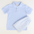 Signature Short Sleeve Polo - Light Blue Pique - Stellybelly