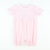 Baby Girl Stripe Knit Romper - Light Pink - Stellybelly