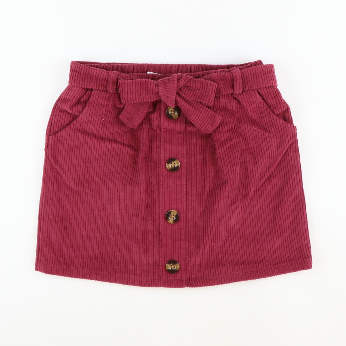 Brooklyn Skirt- Plum Corduroy - Stellybelly
