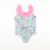 Resort Print Ruffle One-Piece Swimsuit - Stellybelly