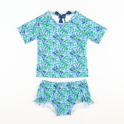 Lakehouse Floral Two-Piece Rash Guard - Stellybelly